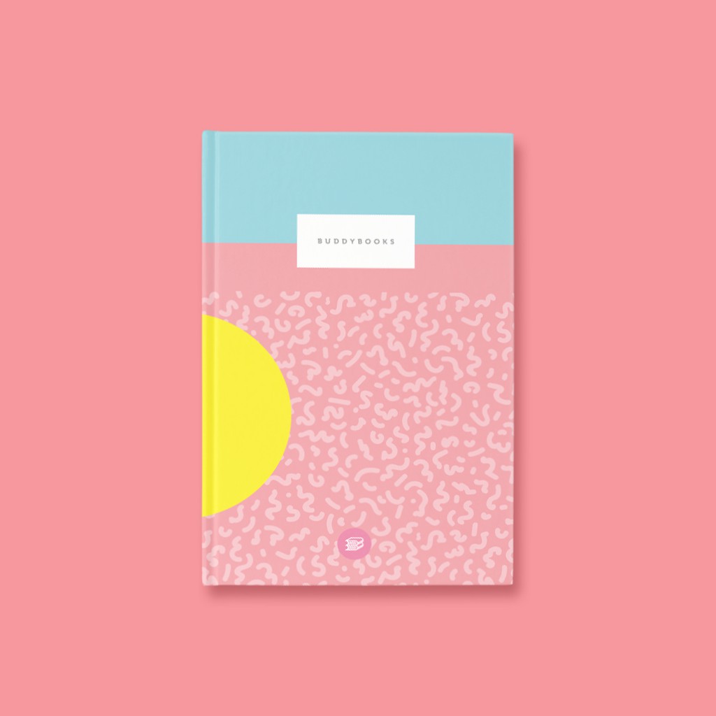 

Notebook Buku Tulis Catatan A5 A6 Hardcover by Buddybooks GEOMETRY 03 Custom Notebook / Planner / Journal