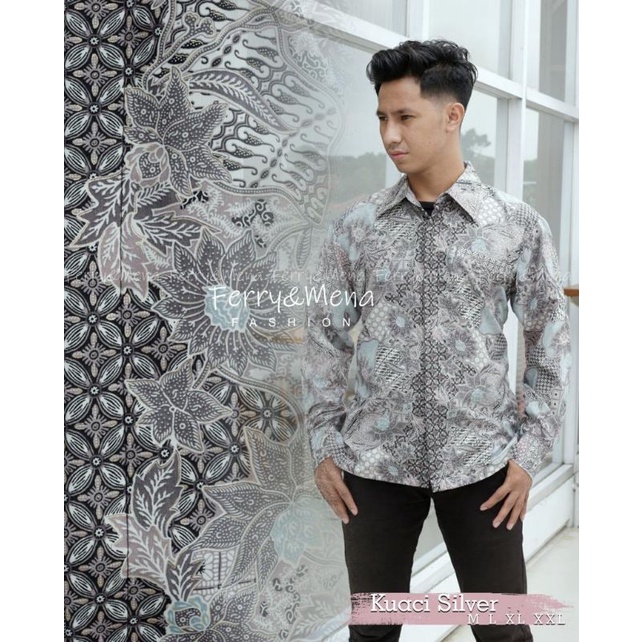 Hem batik pria lengan panjang / kemeja batik / kemeja cowok panjang / Hem panjang