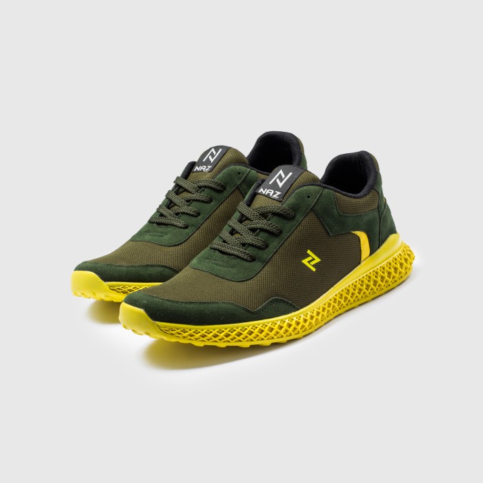 DK01 X NAZREAL Sepatu Sneakers Sporty Pria Army Terbaru Tyson