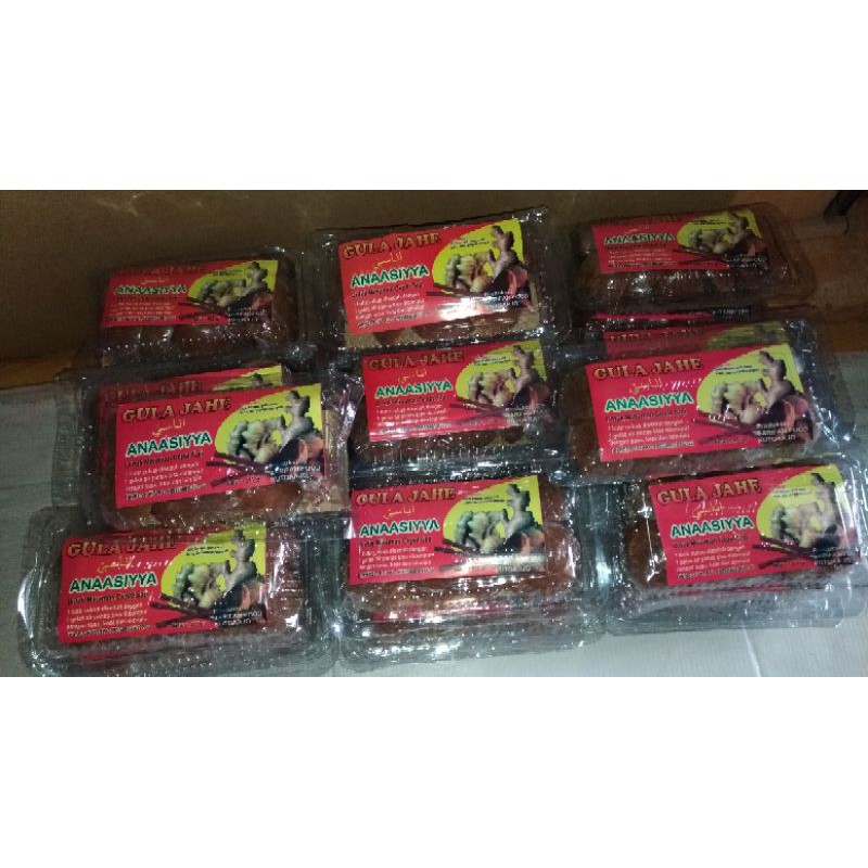 

Gula Jahe Anaasiyya Kutoarjo, Purworejo isi paket 30bungkus