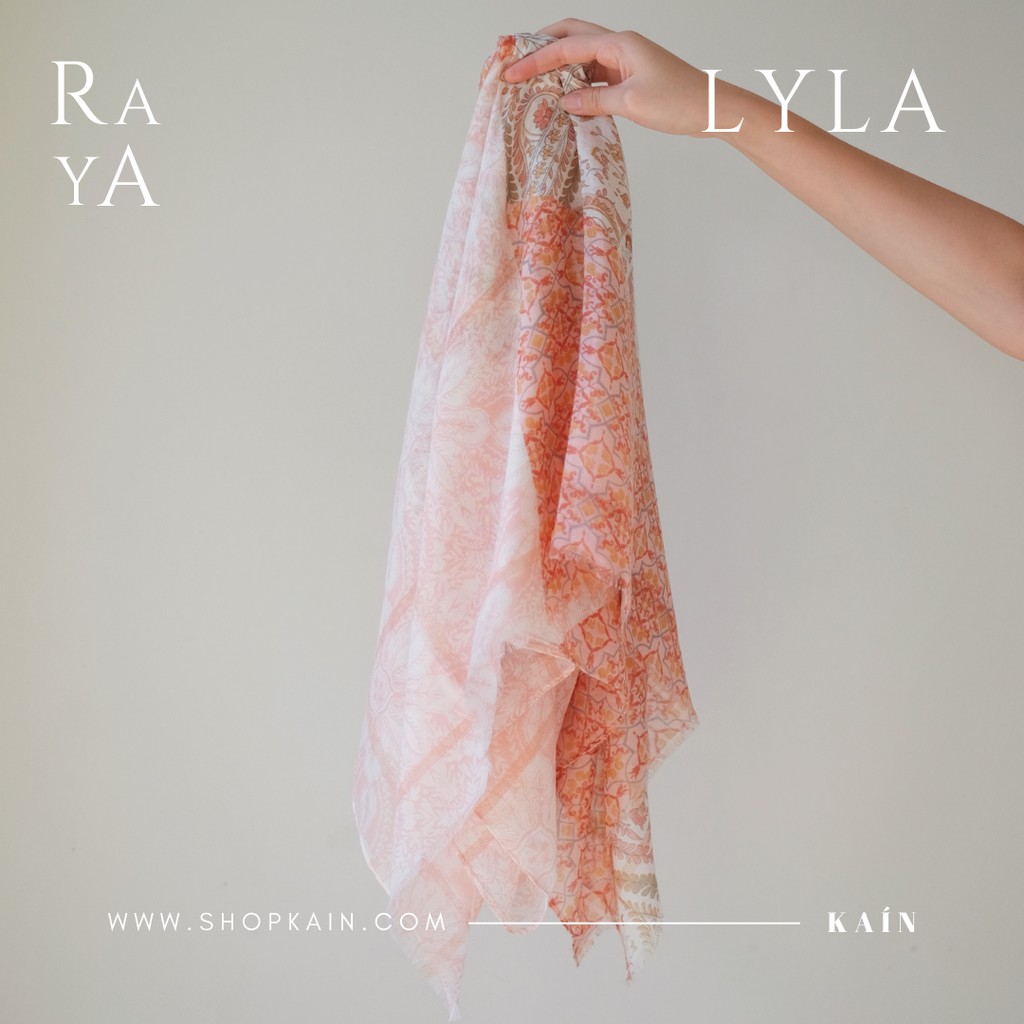 SHOPKAIN Lyla Shawl (No Tassels) - The Raya Edit