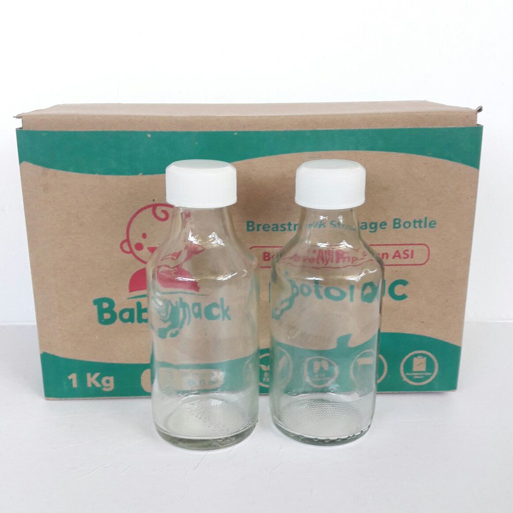 Botol Kaca Asi Uc-1000 120ml Isi 8pc - Botol Kaca Asi - Botol Asi Uc-1000