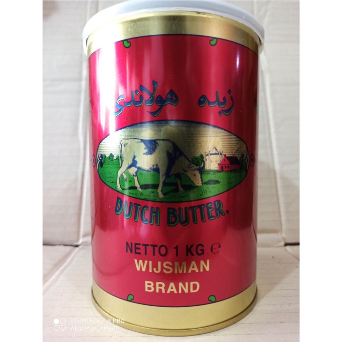 

b2011bb Mentega Wijsman 1Kg / Salted Butter Wisman Xa201As