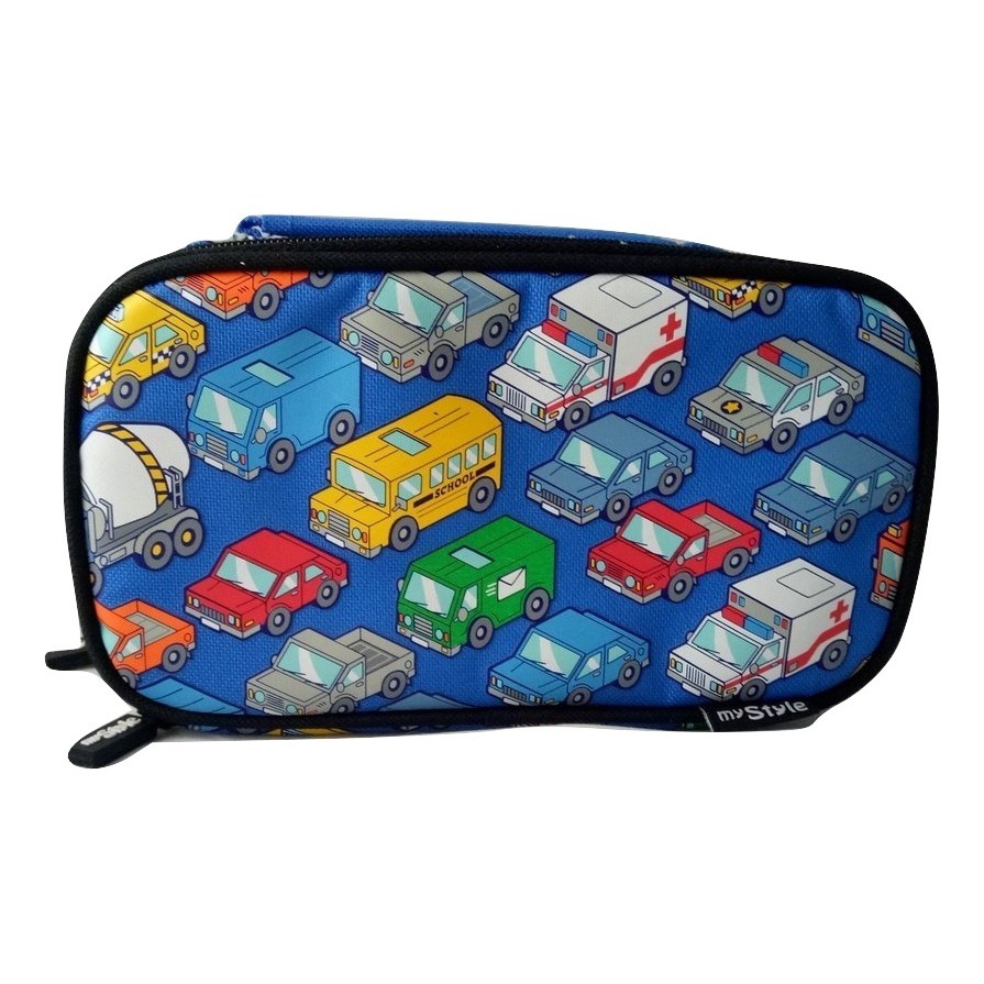 

My Style TM 2291 City Traffic Double Layer Pencil Case