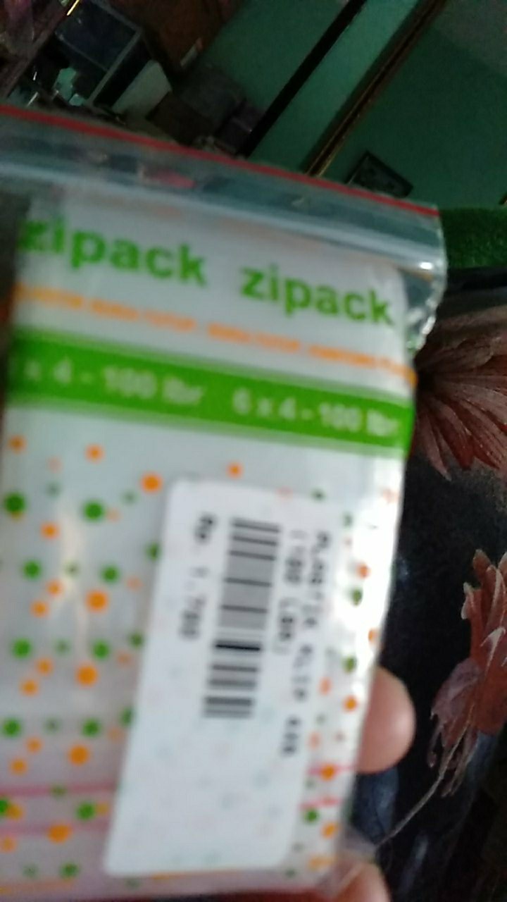 Plastik Klip 4x6 Ziplock (100 Lembar)