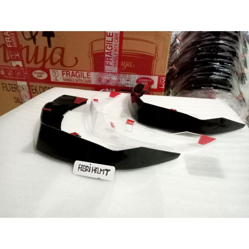 {COD} SPOILER 3D KYT NFR NFJ | SPOILER 3D KYT |Spoiler Helm KYT NFR NFJ