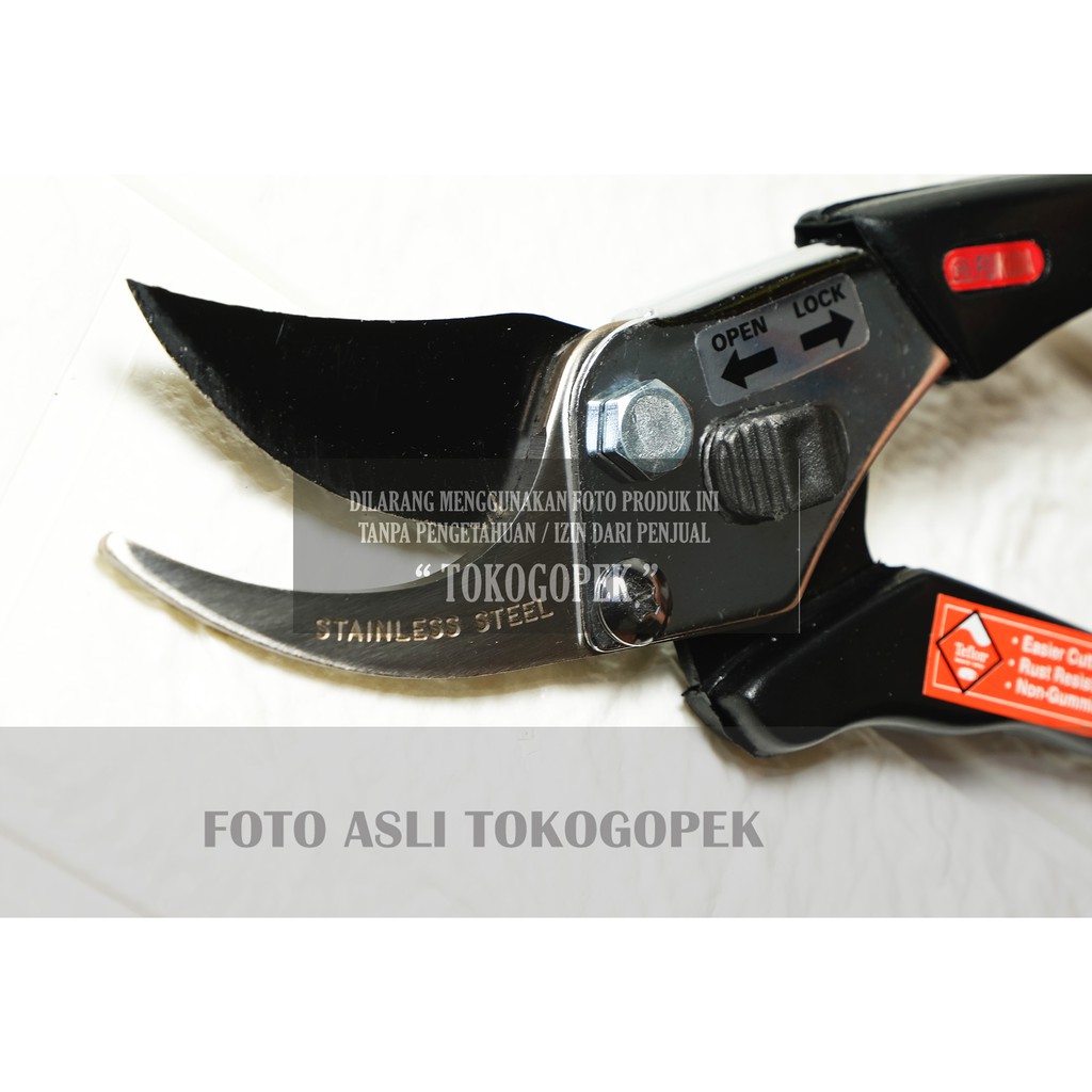 FUKUDA ST-808 GARDEN SHEARS - GUNTING DAHAN RANTING BUNGA TANAMAN