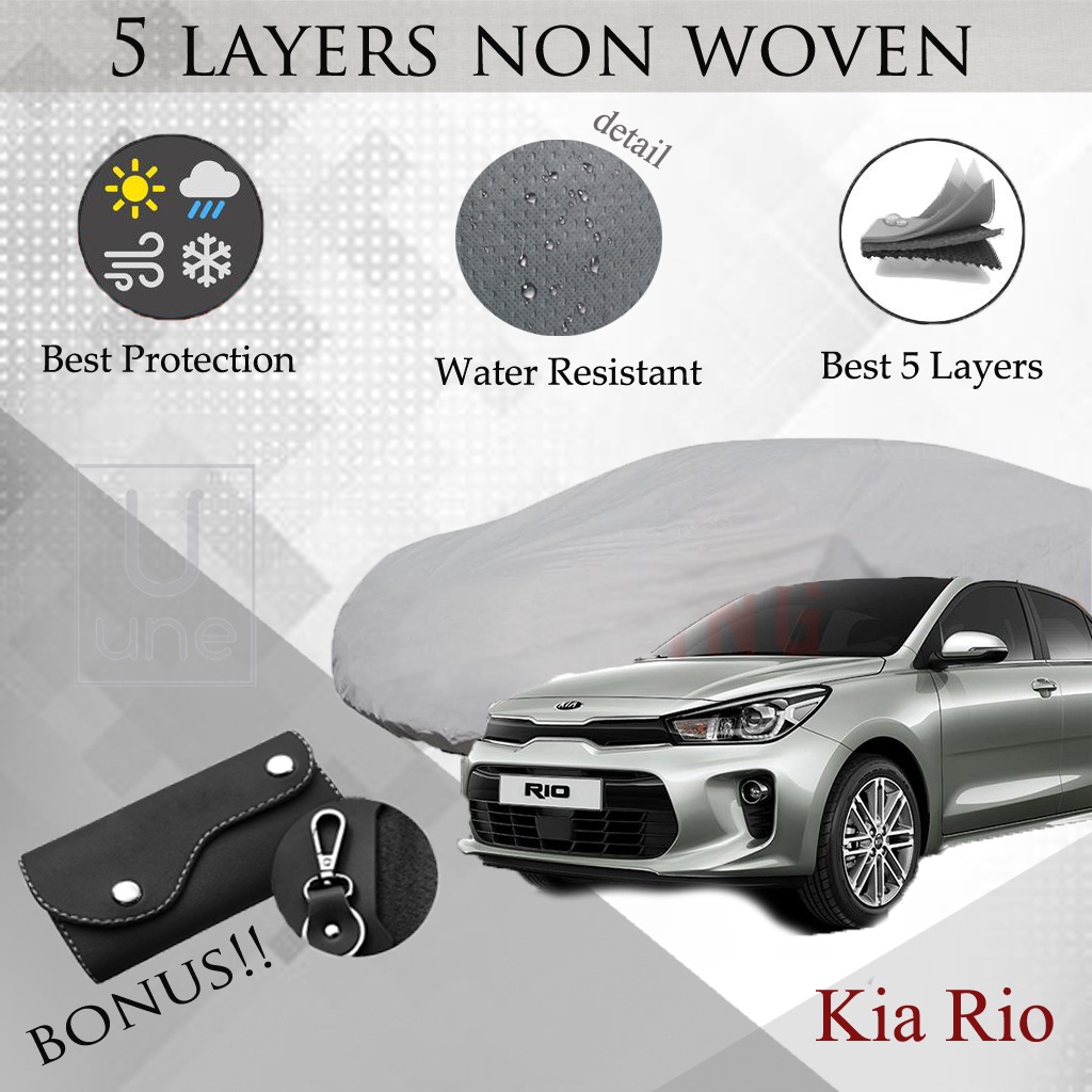 Cover Sarung Mobil RIO 5 Layer Protection