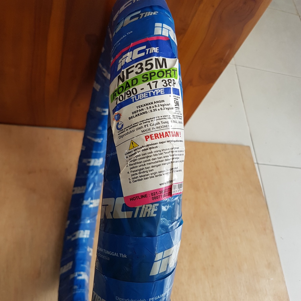 BAN LUAR 70/90-17 NF35 IRC