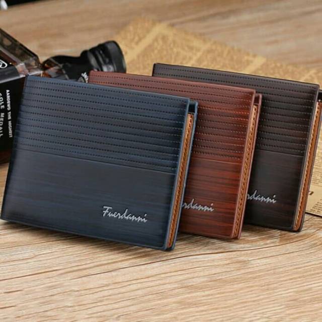 Dompet kulit pria pendek fuerdanni-Navy