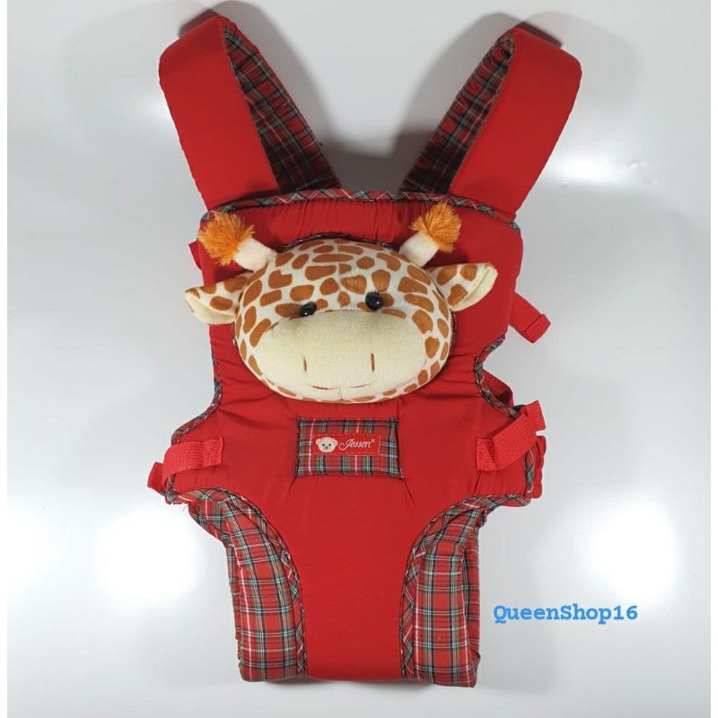 GENDONGAN BAYI DEPAN JESSEN GD08 BONEKA JERAPAH