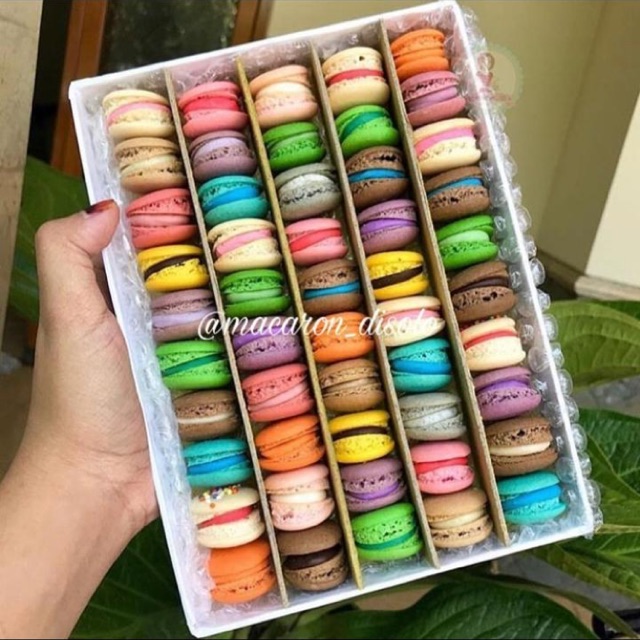 

Baby macaron isi 50
