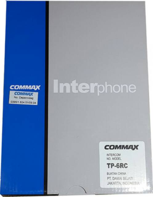 COMMAX TP-6RC - Intercom Kabel/Interphone #Best Product &amp; High Quality #ORIGINAL #GARANSI RESMI