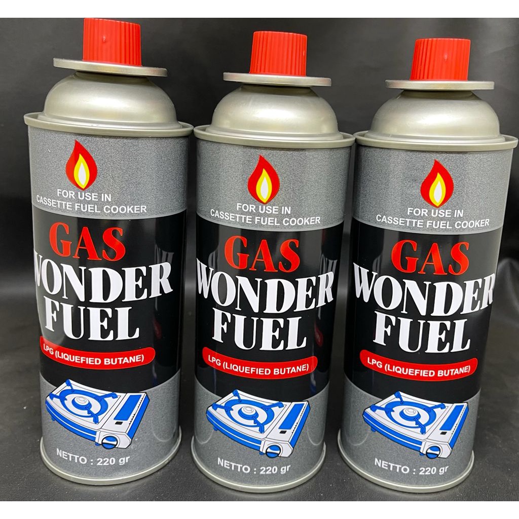 Gas cooker / Gas portable wonderfuel /gas mini / gas kaleng 220gr