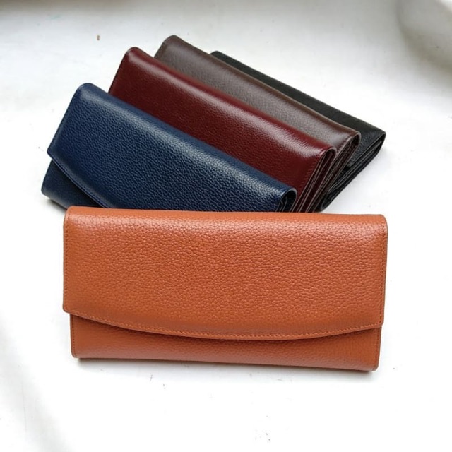 [VEEbyVALQO] Dompet kulit ALUNA kartu wanita cewek perempuan cantik lucu