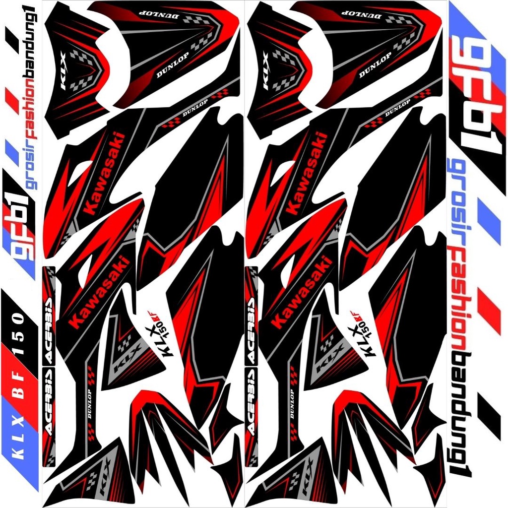 Decal Motorcross Trail Adventure KLX BF 150