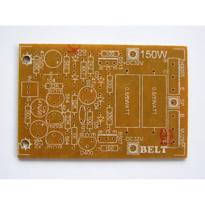 PCB 150 Watt OCL Mono B-150 BELT