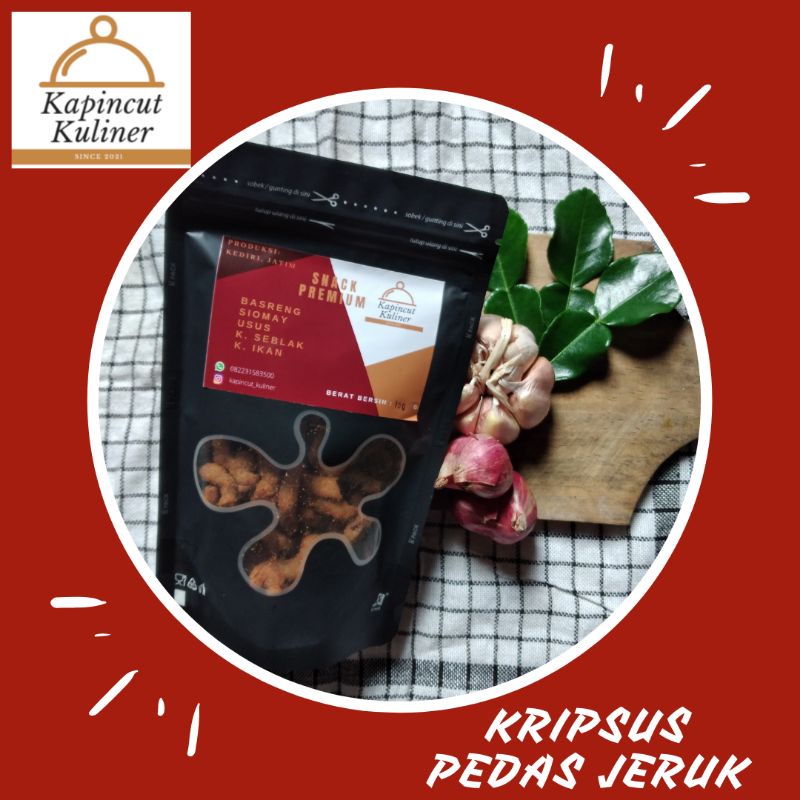 

KERIPIK USUS PEDAS CAMILAN USUS SNACK MURAH MERIAH
