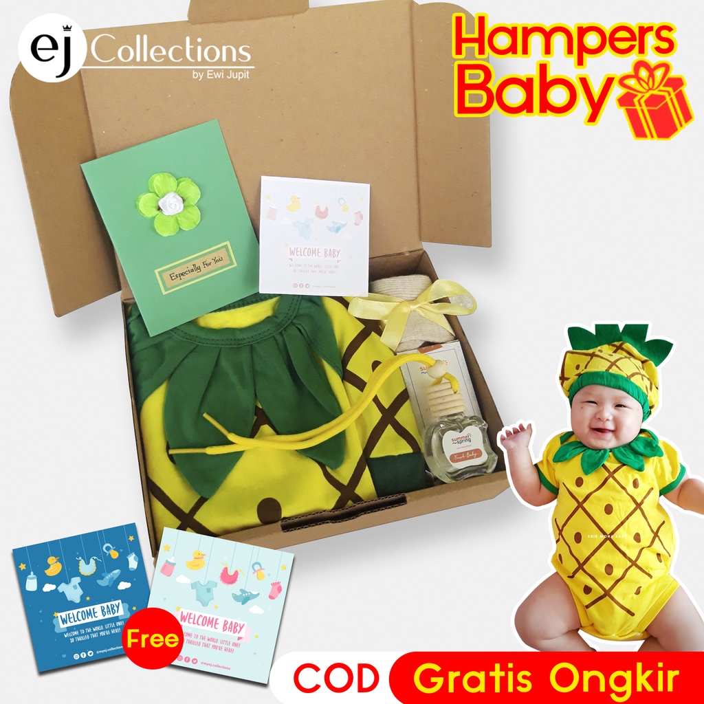 Hampers Bayi Kado Baby Hadiah Newborn Gift UNIK EXCLUSIVE Laki Laki Perempuan