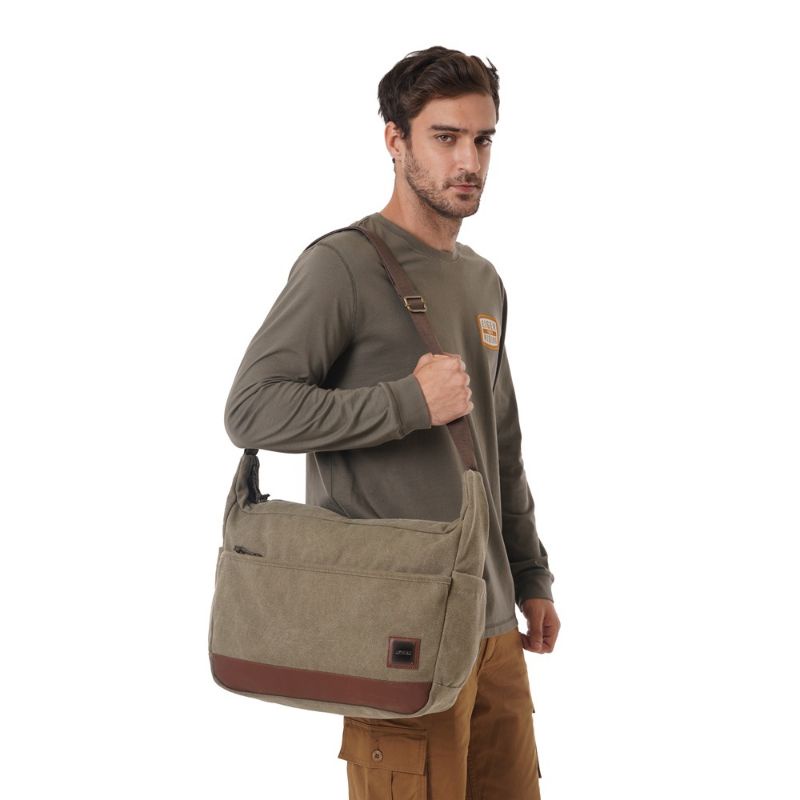 Eiger89 Tas Selempang BTR Canvas Messenger Laptop