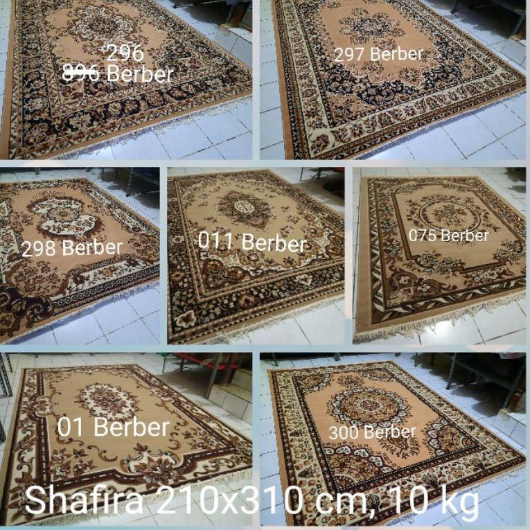 Ve5> Karpet Permadani Klasik Safira Almaya Jumbo 210x310 cm(terbaru)dS4>