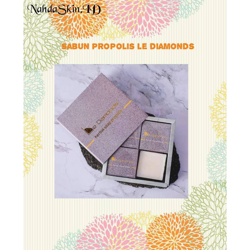 (BPOM) SABUN PROPOLIS LE DIAMONDS 40 GR