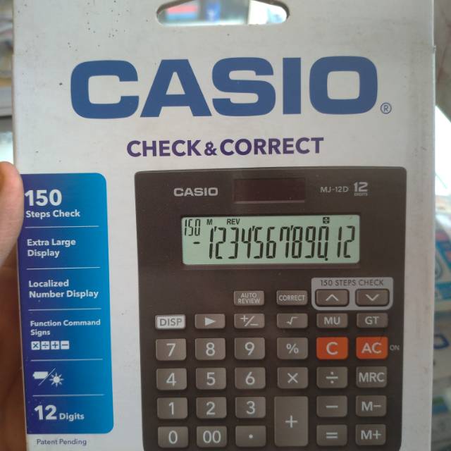 Kalkulator CASIO 12 digit