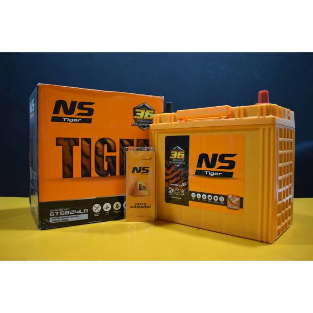 Aki Mobil Ns Tiger Ns60l Garansi 3 Tahun Shopee Indonesia