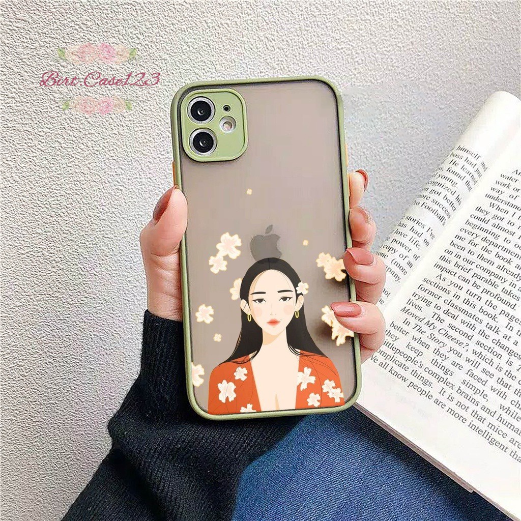 SOFTCASE DOVE HYBRID CUSTOM GRILS OPPO VIVO SAMSUNG REALME XIAOMI IPHONE INFINIX FOR ALL TYPE BC6482