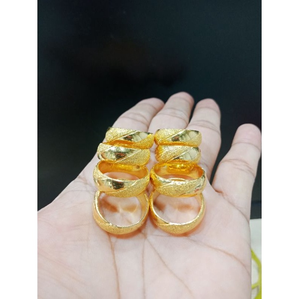 cincin emas penang asli mirip emas murni