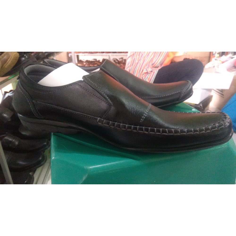 Sepatu kulit formal casual pria berkualitas 100% kulit asli stok limit, asli pengrajin kulit Magetan