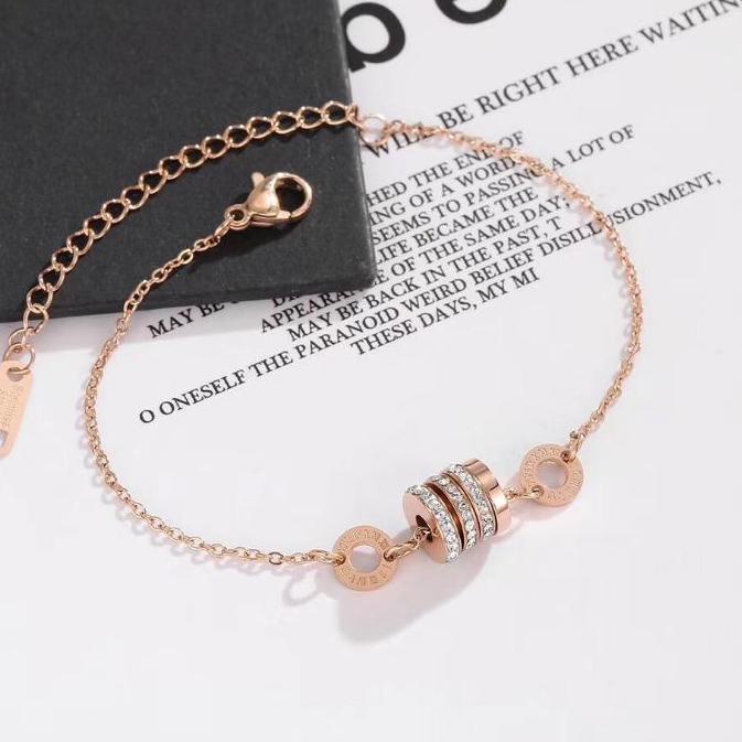 ☏ Gelang Tangan Cartier Titanium Anti Karatan ۝