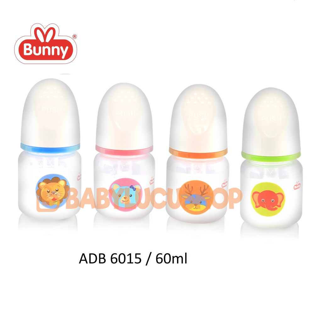 Lusty Bunny Basic Series Feeding Bottle Botol Susu 250ML I 120ML I 60ML