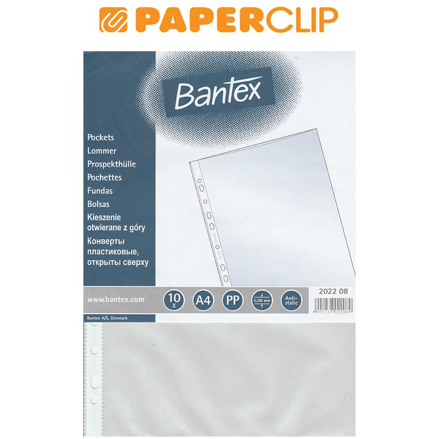 

POCKET FILE BANTEX 2022/8022 A4 ISI 10