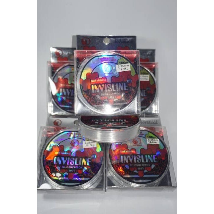 SENAR PANCING FLUOROCARBON INVISLINE