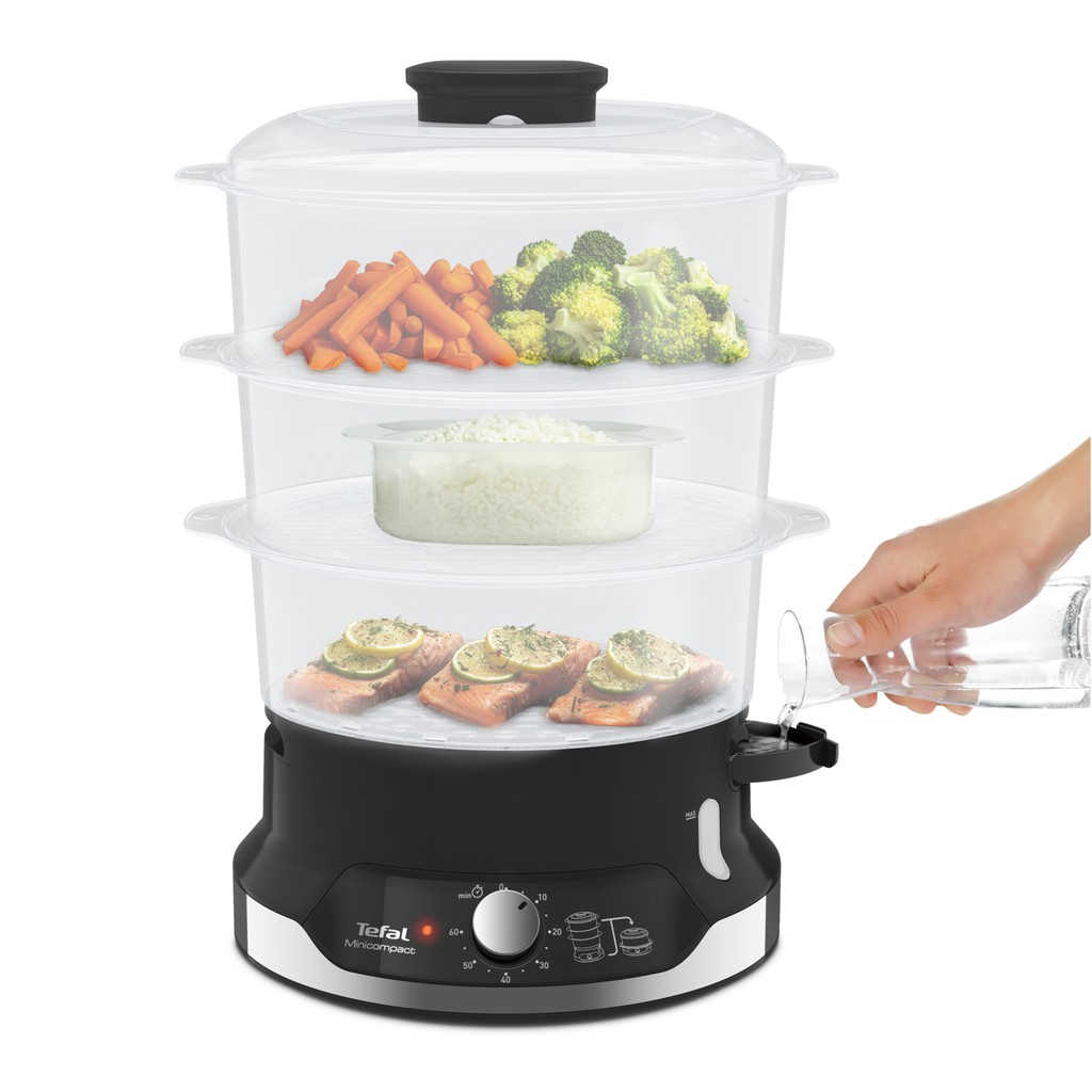 TEFAL FOOD STEAMER PEMANAS MAKANAN VC204810 - VC 204810 PENGUKUS MAKANAN