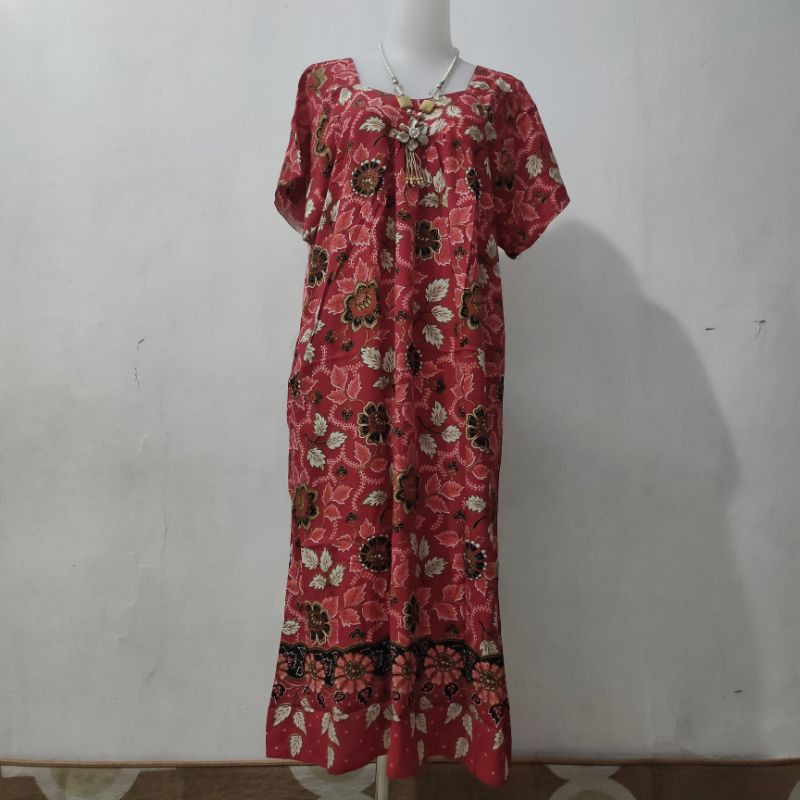 Daster Batik Sikak Lie Ing Motif Kembang Ceplok