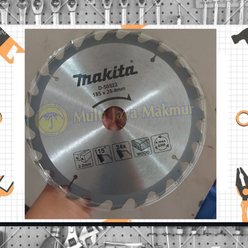 Mata Gergaji Kayu 6 Inch x 24T -  7inch 24 TCircular Saw Blade