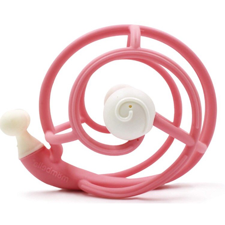 Mombella - Snail Baby Teething Rattle