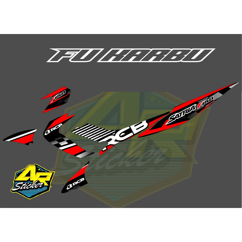 Striping satria fu Barong / Striping satria Barong /Striping Satria Fu lama / Striping Satria Fu Sti