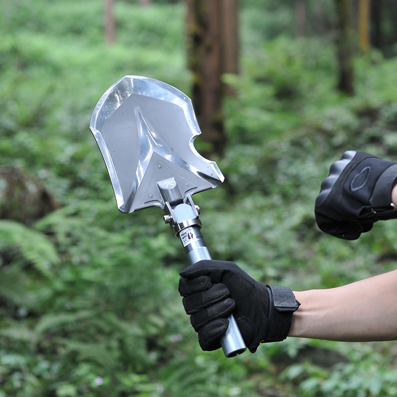 Zune Lotoo F-A2 Sekop Cangkul Peralatan Hiking Berkebun Multi Fungsi