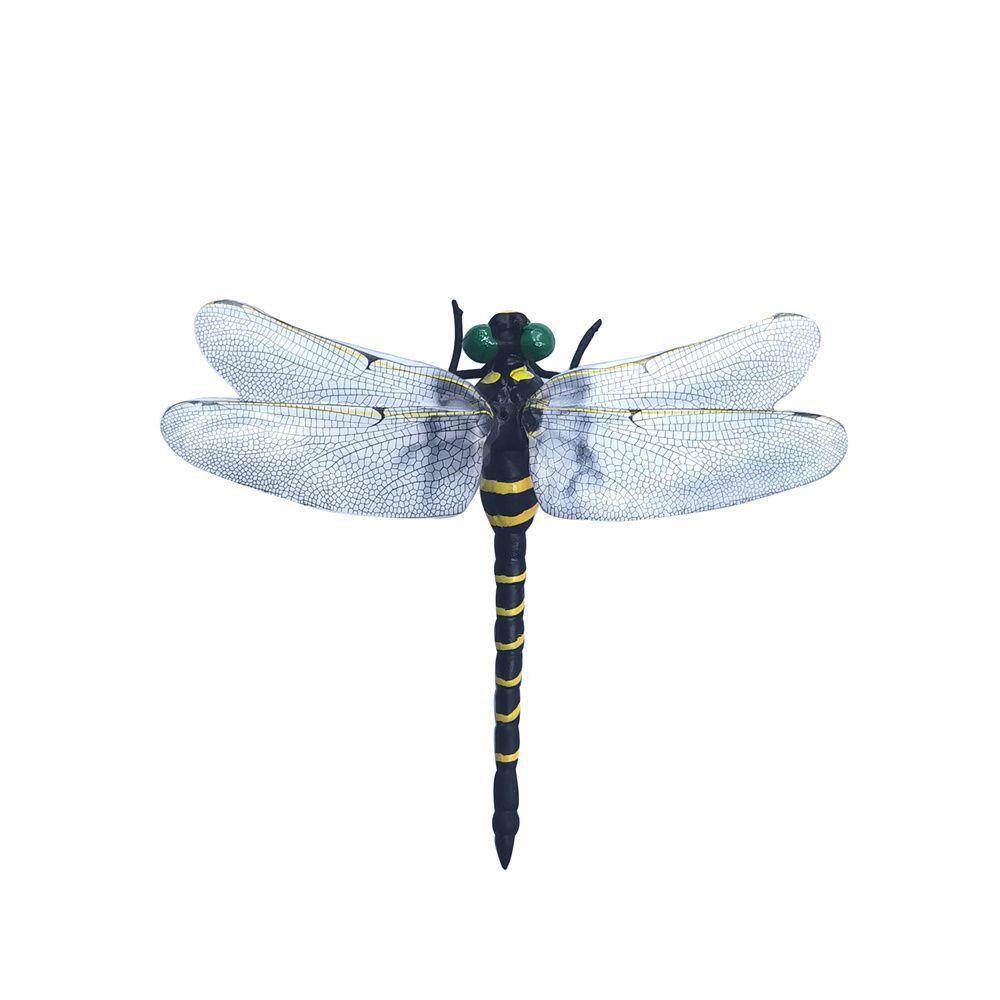 Needway Model Capung Canda Praktis Hadiah Anak Model Hewan Mainan Sains 12cm Dragonfly Action Figure