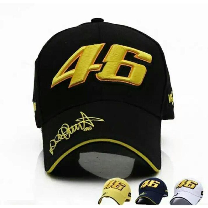 NEW TOPI VALENTINO ROSSI VR 46 ASIA SIGNATURE ASLI YAMAHA TERBARU/TOPI PRIA