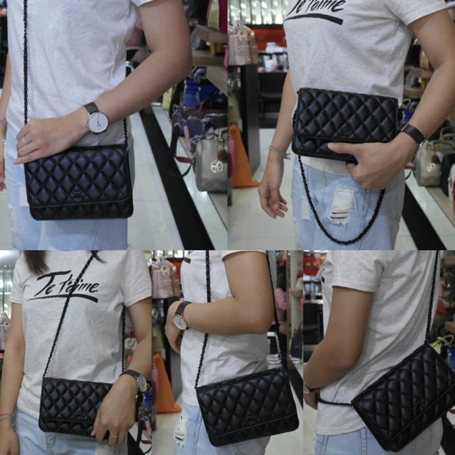 Chanel woc classic soblack 33814-2