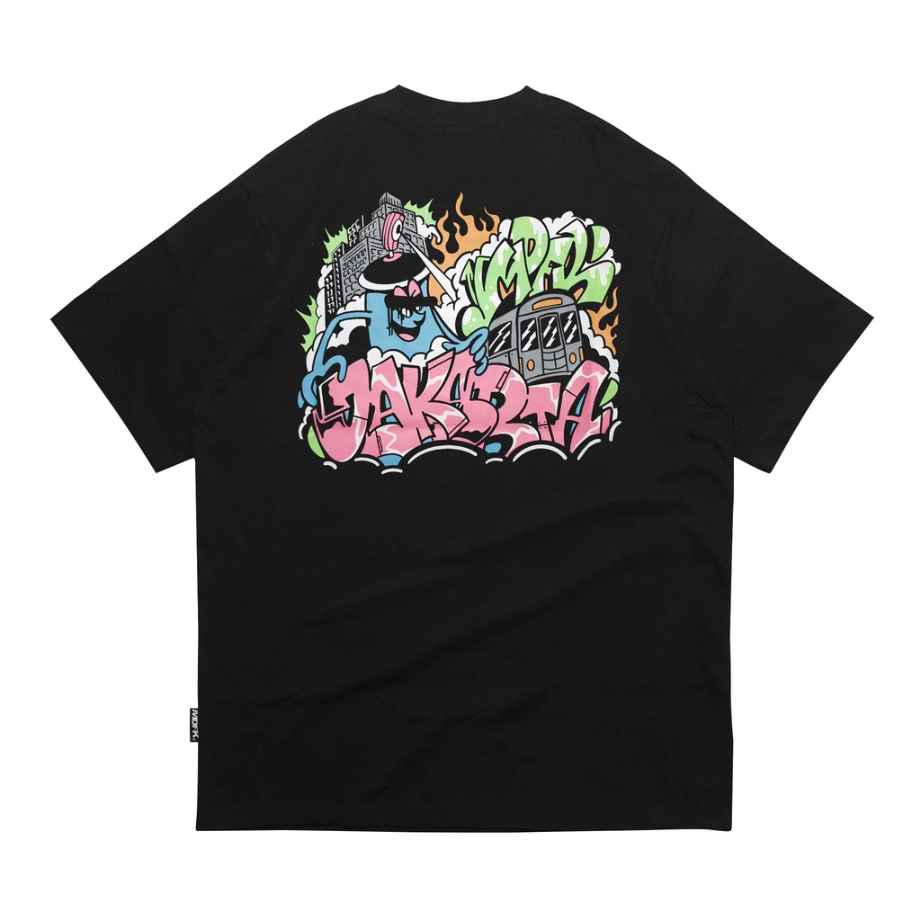 MDFK Rampage Graffiti Tshirt (Black)