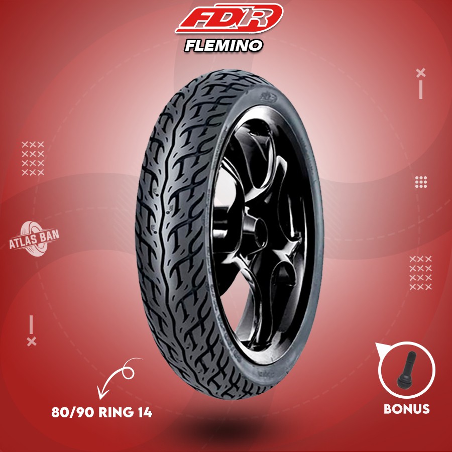 Ban Depan Tubles Motor Matic HONDA BEAT, VARIO FDR FLEMINO 80/90 Ring 14 Tubles