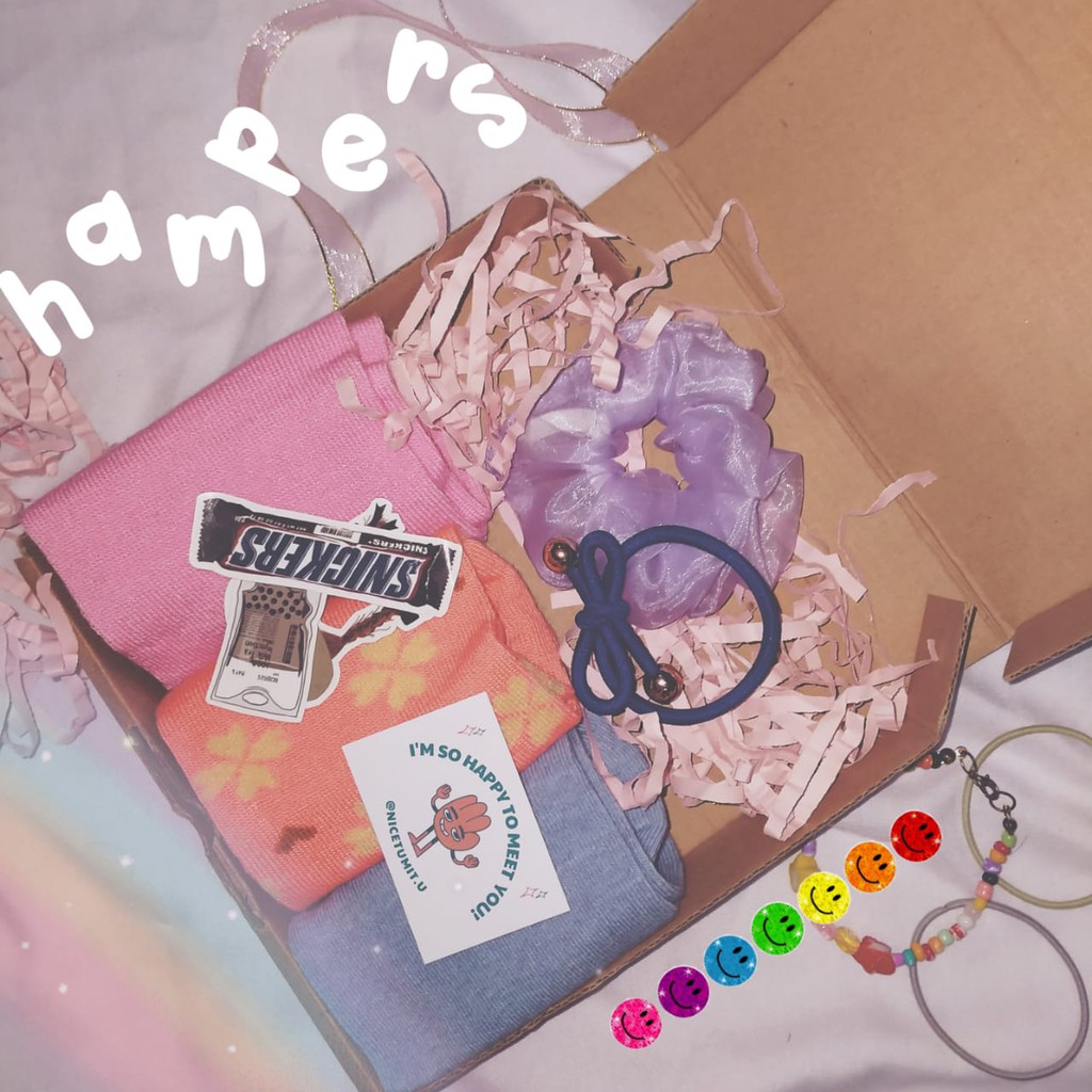 

[READY STOCK] Gift Box / Ramadhan Hampers / Hadiah Kado Ulang tahun Wisuda || Nice Tumit You