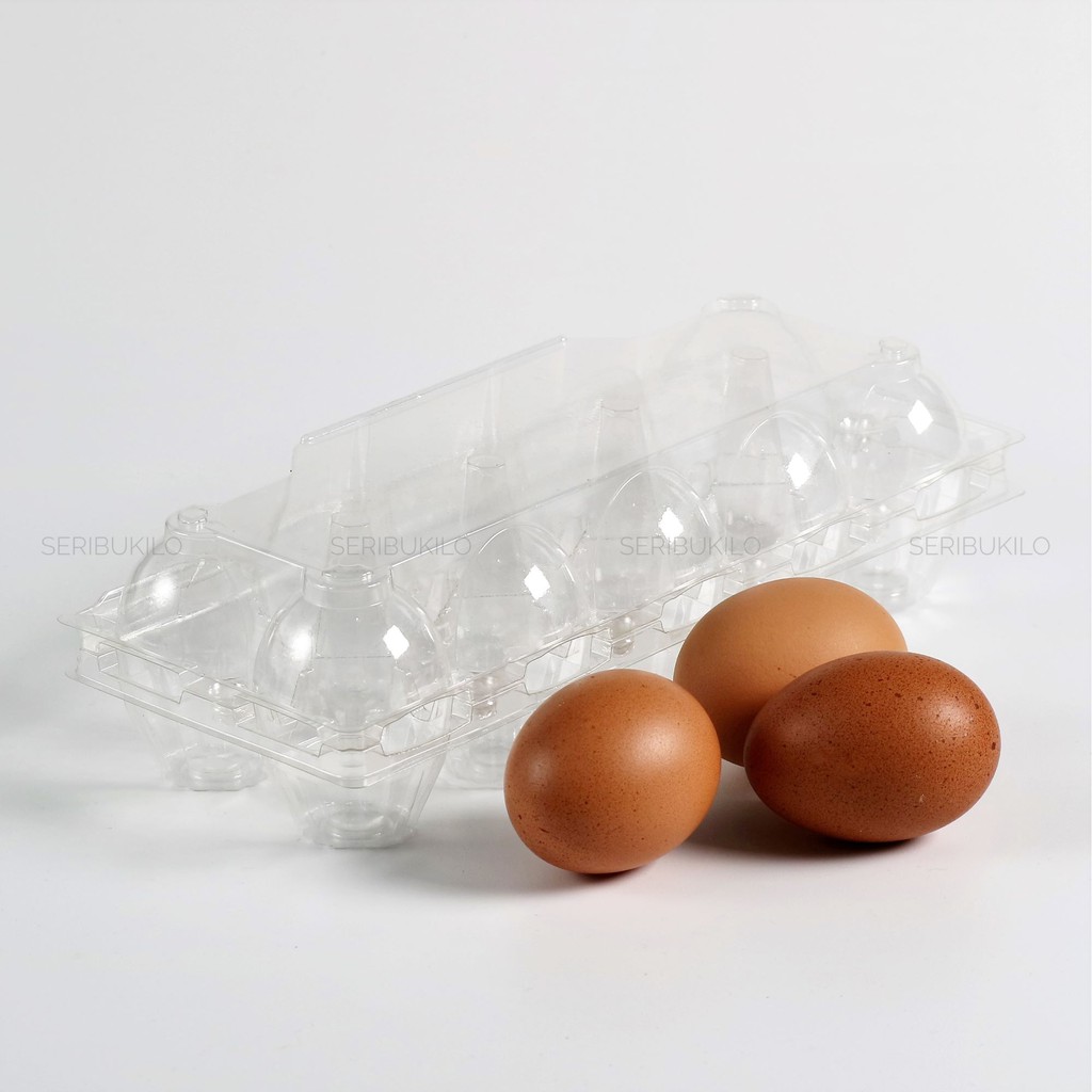 Tray Telur / Tray Egg 10 Telur - Dengan Pengunci / Lock