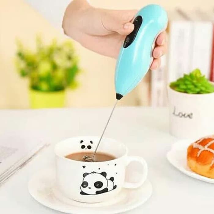 Hand mixer mini milk frother pengaduk minuman &amp; telur mini