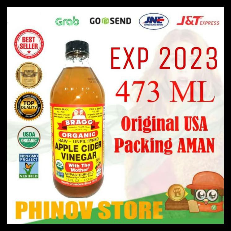 

Promo Bragg Apple Cider Vinegar 473Ml / Cuka Apel Bragg